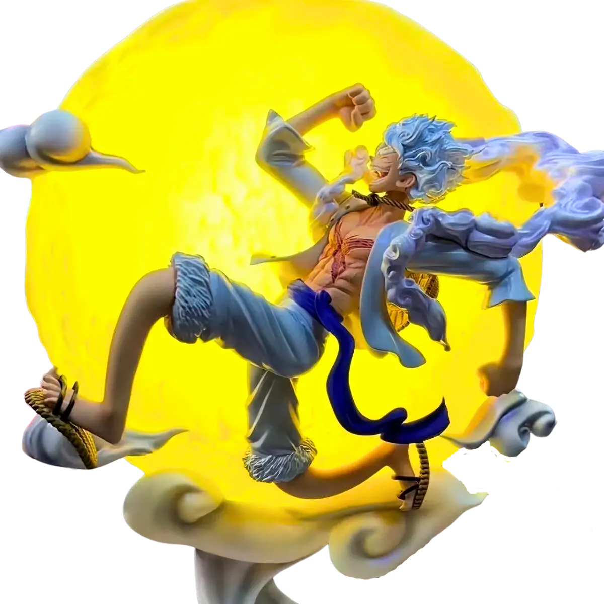 Figurine LED Luffy " Guerrier de la Libération " | One Piece