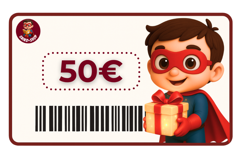 Carte Cadeau 50,00 € | Saiko-Shop