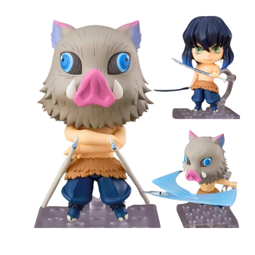 Figurine Inosuke Hashibira " Modulable " | Demon Slayer - Saiko Shop
