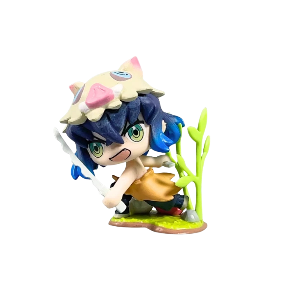 Figurine Inosuke Hashibira " Kawaii " | Demon Slayer - Saiko Shop