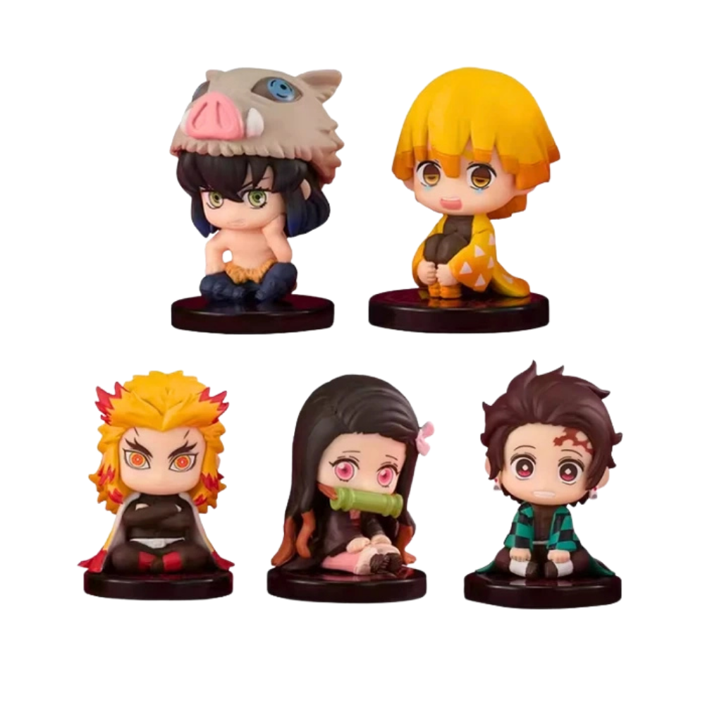 Figurine Demon Slayer ( 5/pcs ) | Demon Slayer - Saiko Shop