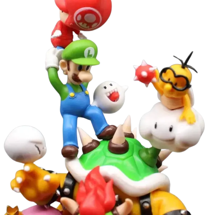 Figurine Super Mario " Family " | Super Mario - Saiko-Shop