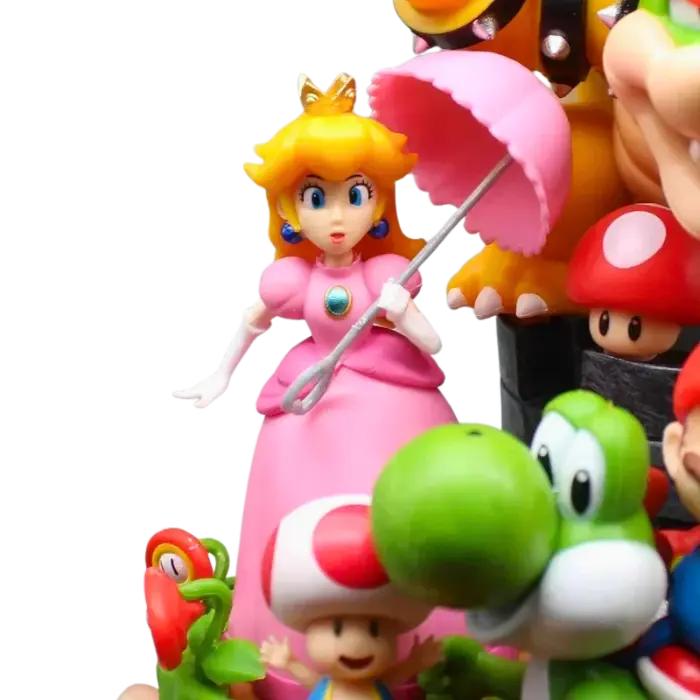 Figurine Super Mario " Family " | Super Mario - Saiko-Shop