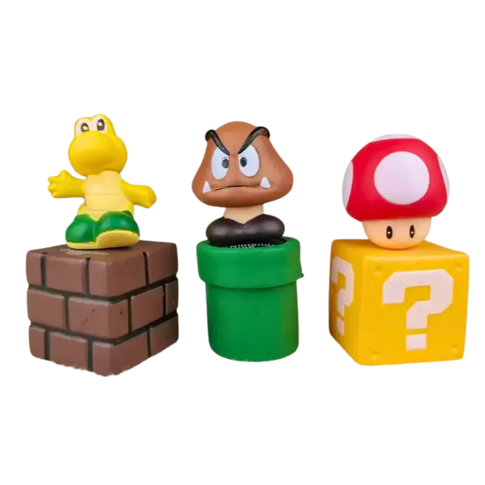 Figurine Super Mario ( 5/pcs ) | Super Mario - Saiko-Shop