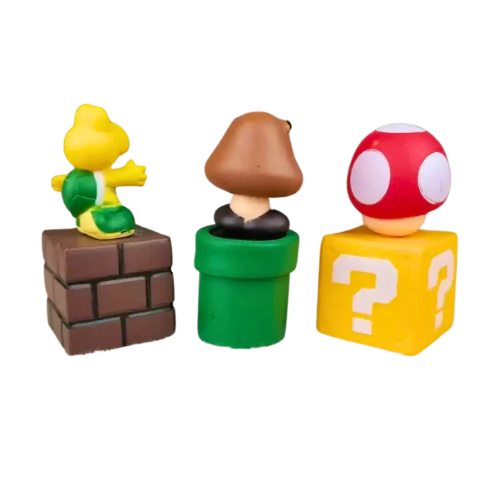 Figurine Super Mario ( 5/pcs ) | Super Mario Saiko-Shop