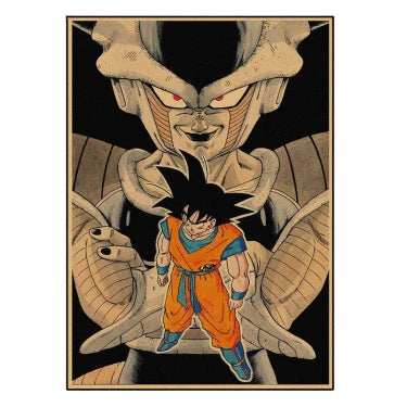Poster Vintage V1 | Dragon Ball Z Saiko-Shop