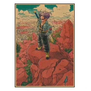 Poster Vintage V20 | Dragon Ball Z Saiko-Shop