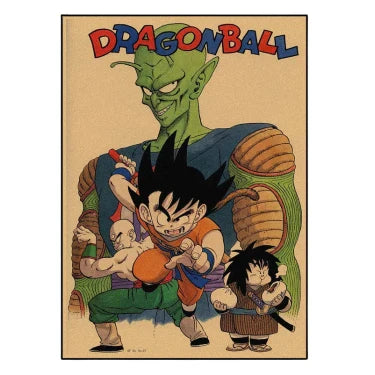 Poster Vintage V20 | Dragon Ball Z Saiko-Shop