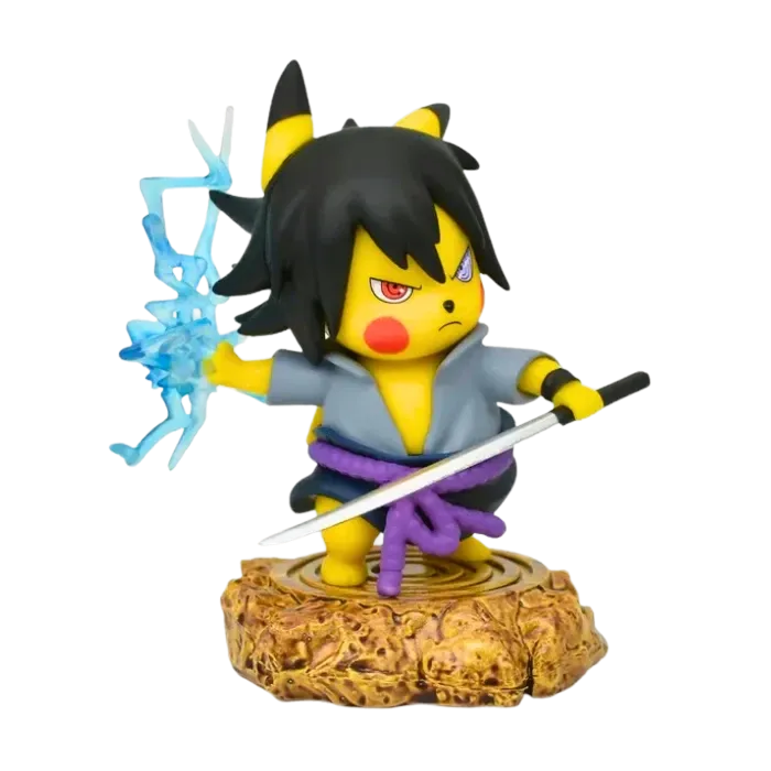 Figurine Sasuke Uchiha " Pikachu " | Naruto