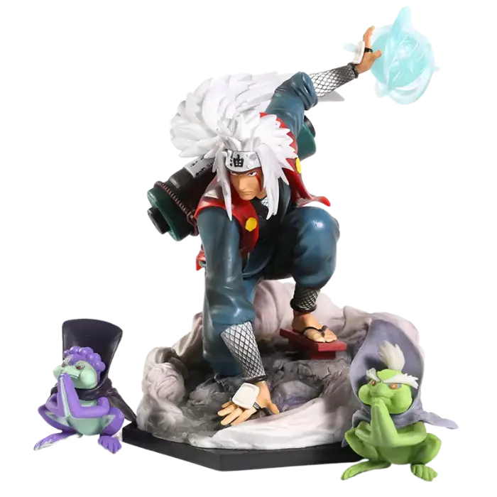 Figurine Jiraiya " Shima & Fukasaku " | Naruto Saiko-Shop