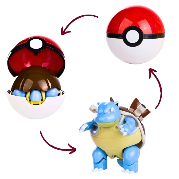 Figurine Tortank " Méga-Évolué " | Pokémon - Saiko Shop