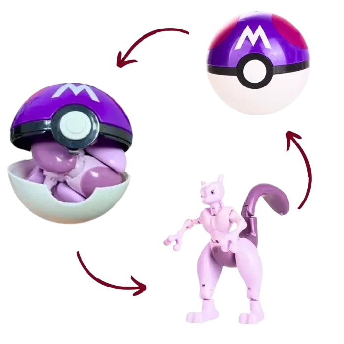 Figurine Mewtwo | Pokémon - Saiko Shop