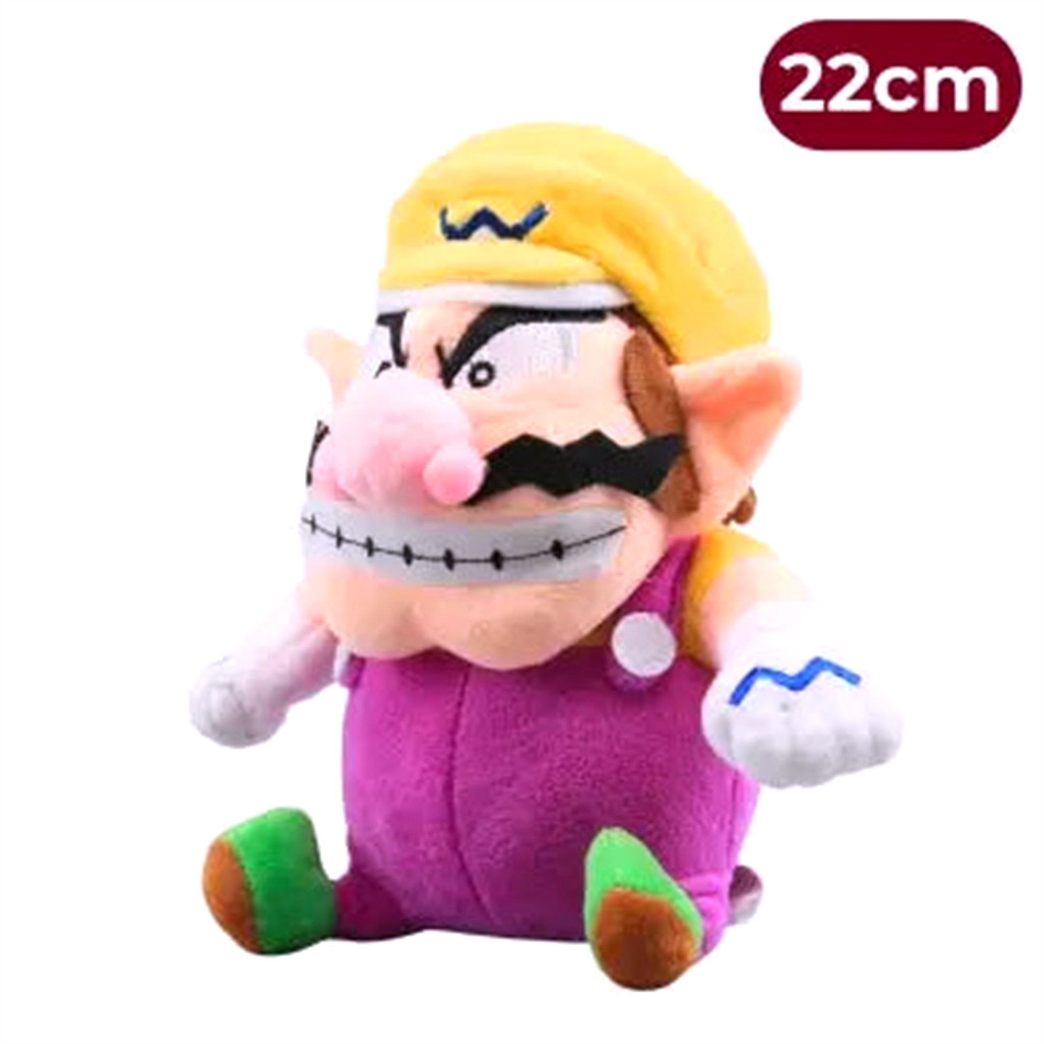 Peluche Waluigi Super Mario - Saiko-Shop