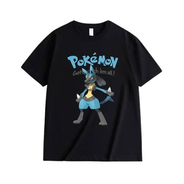T-Shirt V8 " Heroes Black " | Pokémon Saiko-Shop