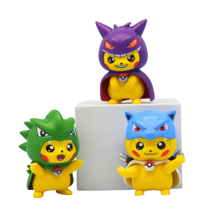 Figurine Pokémon " Cosplay " (6/pcs) | Pokémon - Saiko Shop