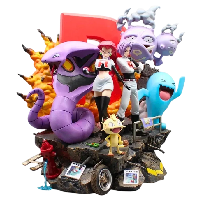 Figurine " Team Rocket " | Pokémon - Saiko Shop