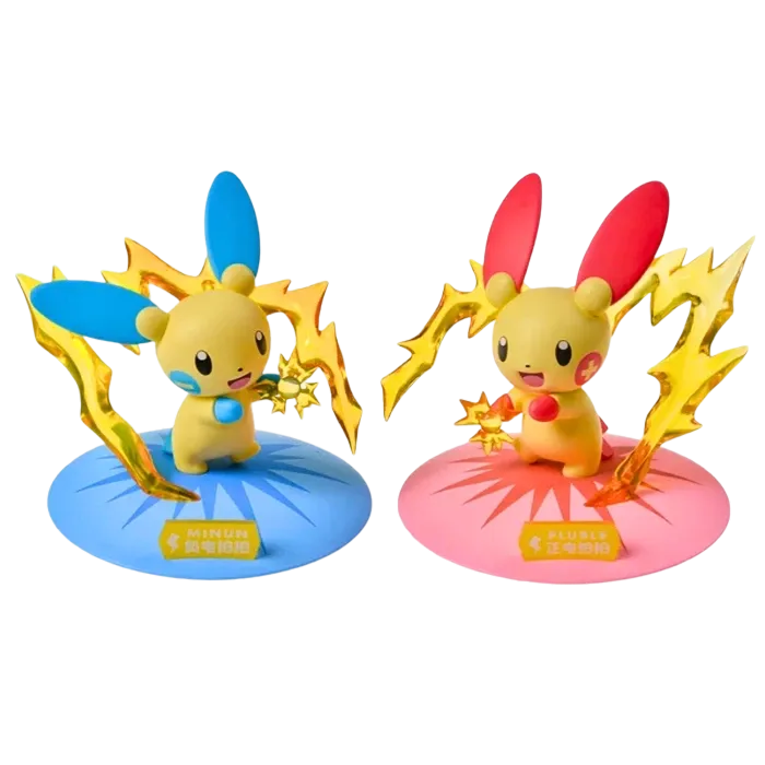 Figurine " Posipi & Negapi " | Pokémon - Saiko Shop