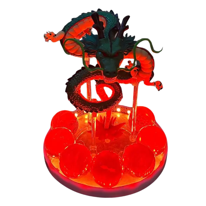 Figurine LED " Shenron & Boules de Cristal " | Dragon Ball Z Saiko-Shop