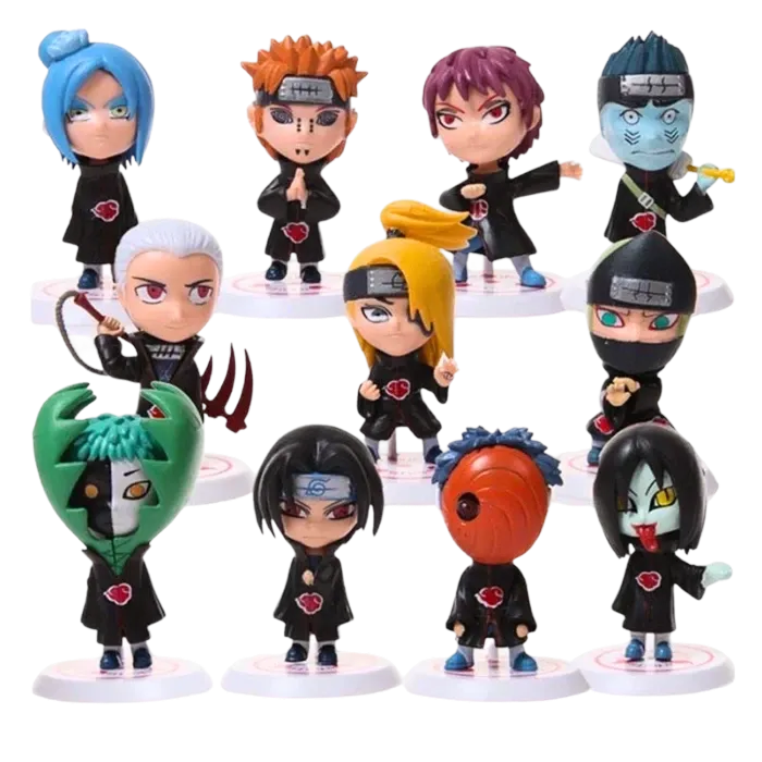 Figurine Naruto " Akatsuki " ( 11/pcs ) | Naruto Saiko-Shop