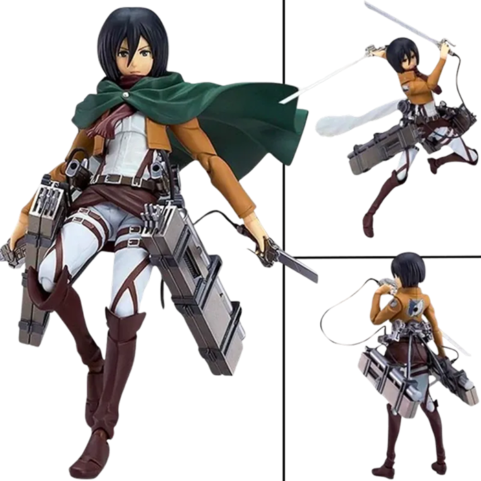Figurine Mikasa Ackerman " Modulable " | L'Attaque des Titans - Saiko-Shop