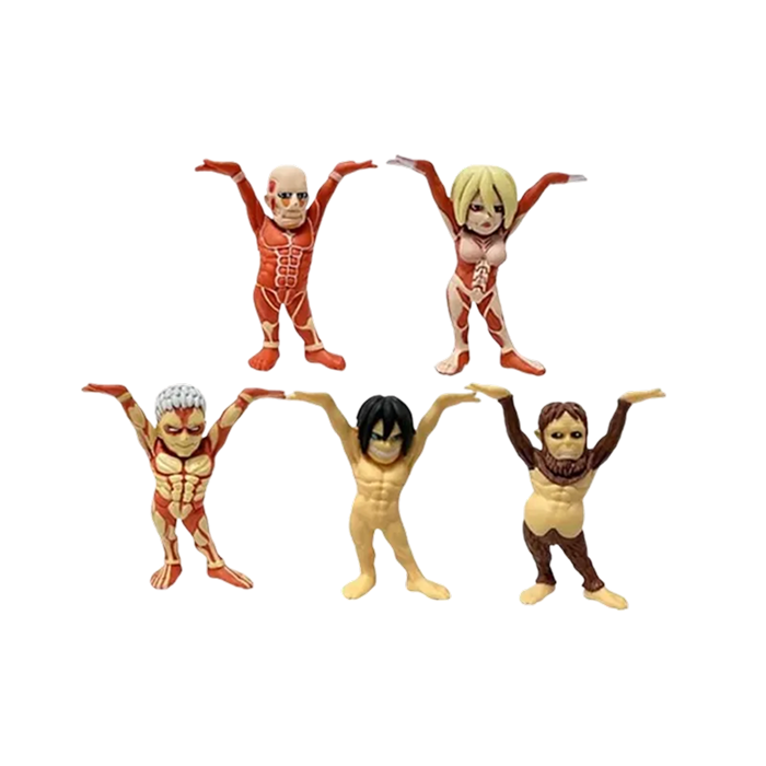 Figurine Titans ( 5/pcs ) | L'Attaque des Titans - Saiko-Shop