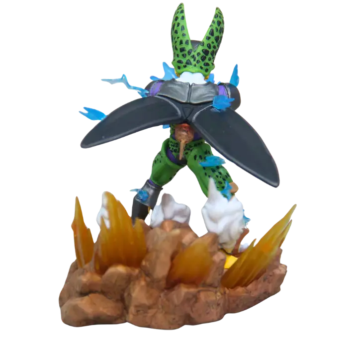 Figurine " Cell vs Son Goku & Son Gohan " | Dragon Ball Z - Saiko-Shop