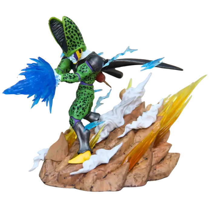 Figurine " Cell vs Son Goku & Son Gohan " | Dragon Ball Z - Saiko-Shop