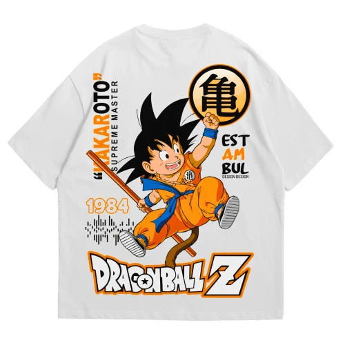 T-shirt Little Goku " Oversize " | Dragon Ball Z Saiko-Shop