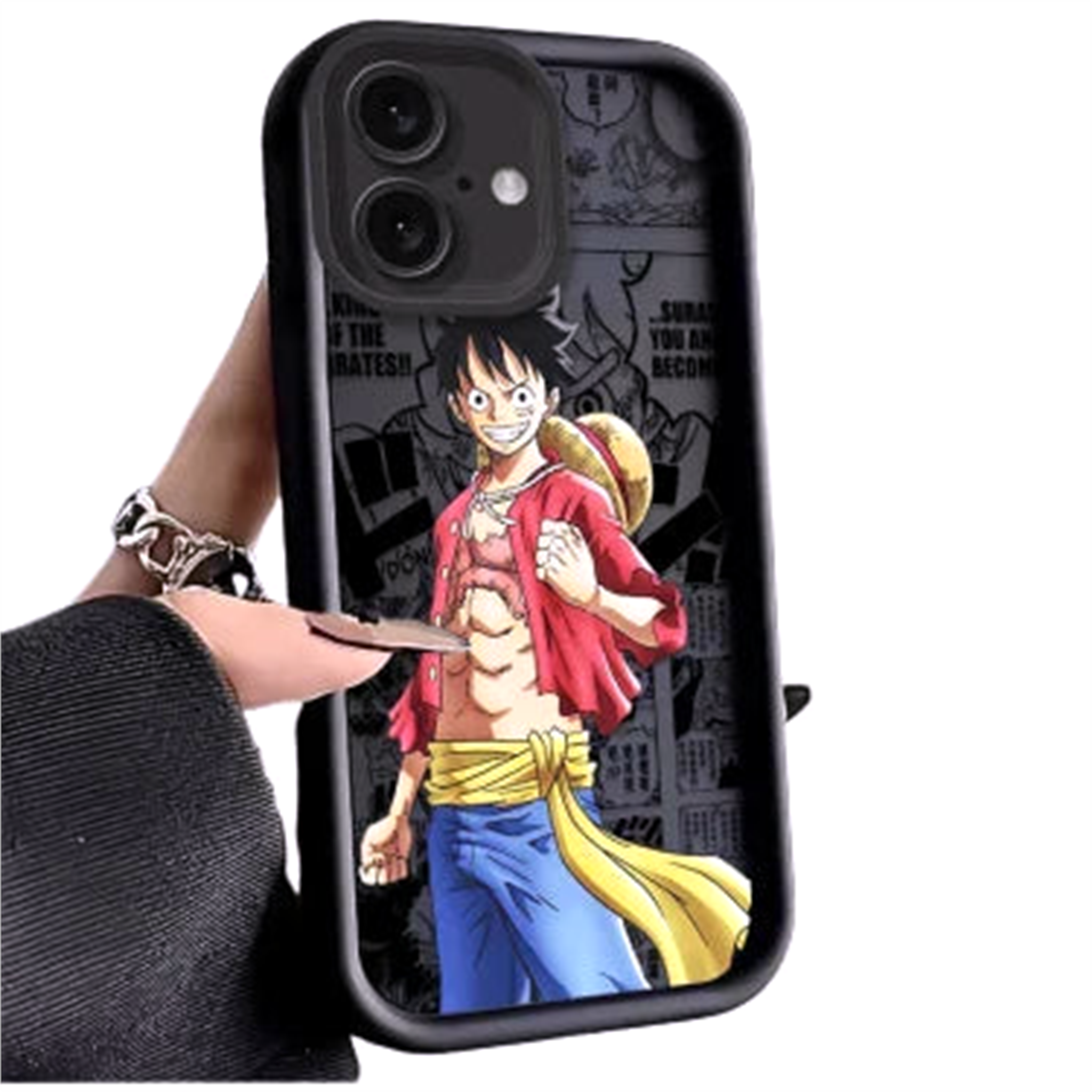 Coque Luffy Blanc Cassé One Piece - Saiko-Shop