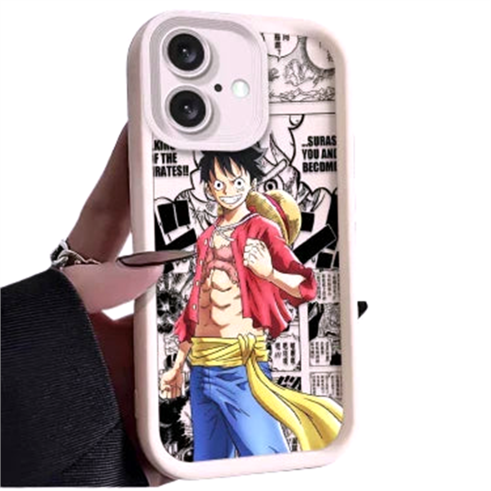 Coque Luffy Rouge Bordeaux One Piece - Saiko-Shop