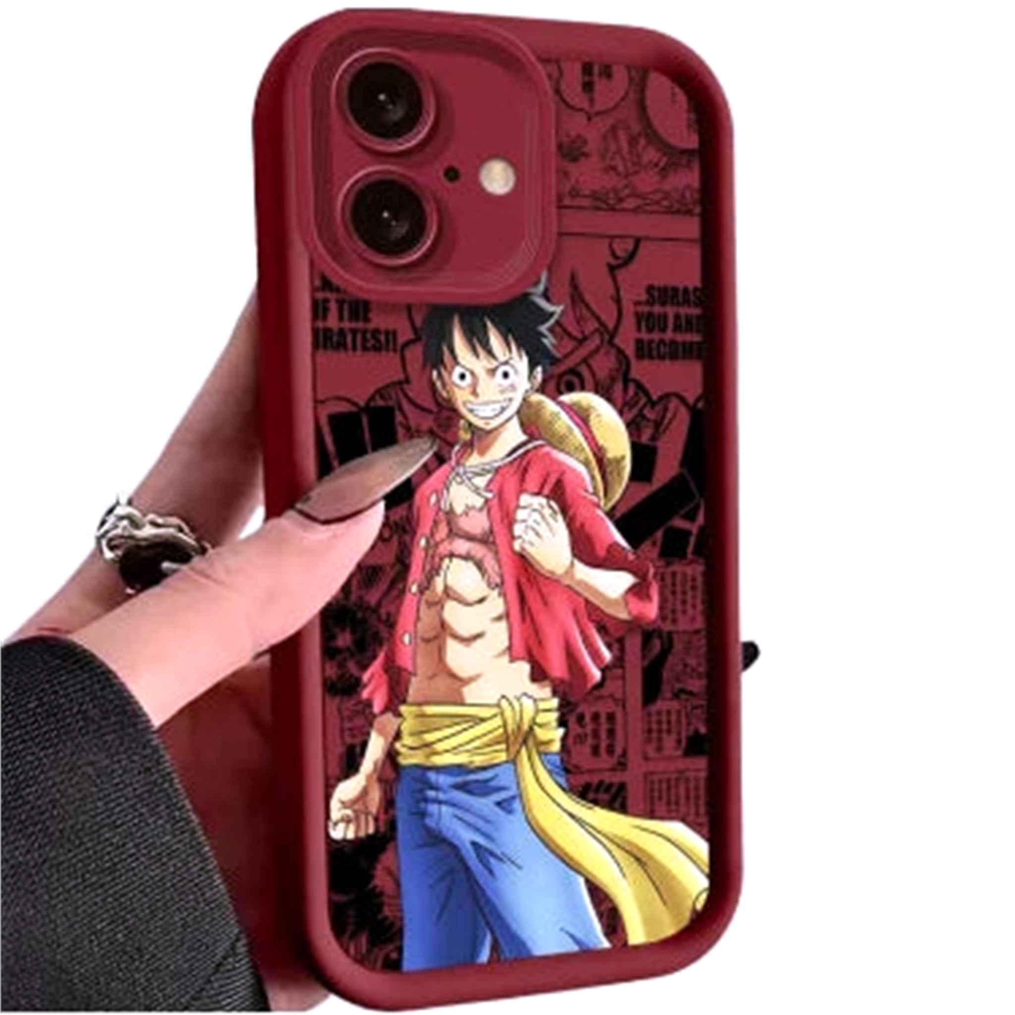 Coque Luffy Noir One Piece - Saiko-Shop
