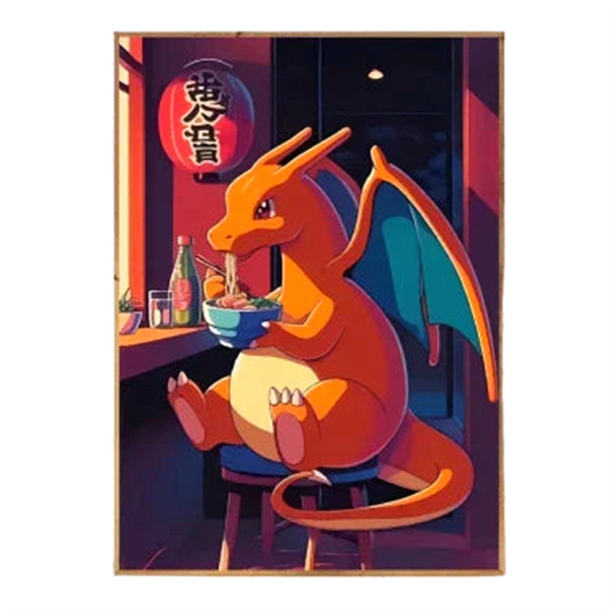 Poster Eat V1 Pokémon - Saiko-Shop