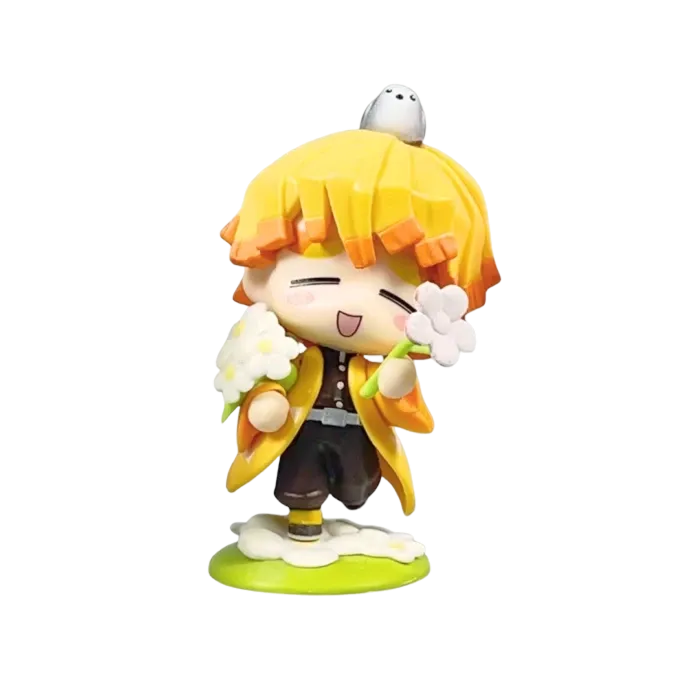 Figurine Zenitsu Agatsuma " Kawaii " | Demon Slayer - Saiko Shop