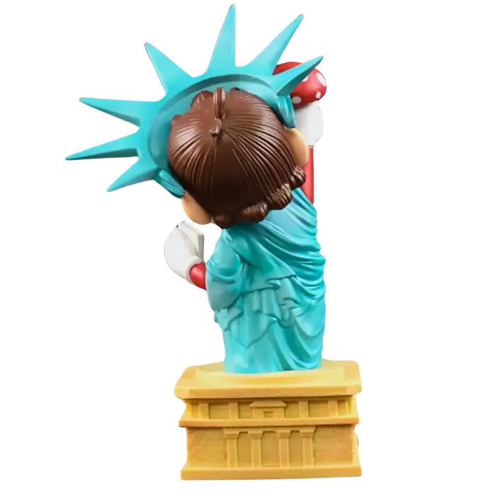 Figurine Mario " Statue de la Liberté " | Super Mario Saiko-Shop