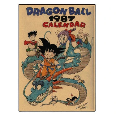Poster Vintage V1 | Dragon Ball Z Saiko-Shop