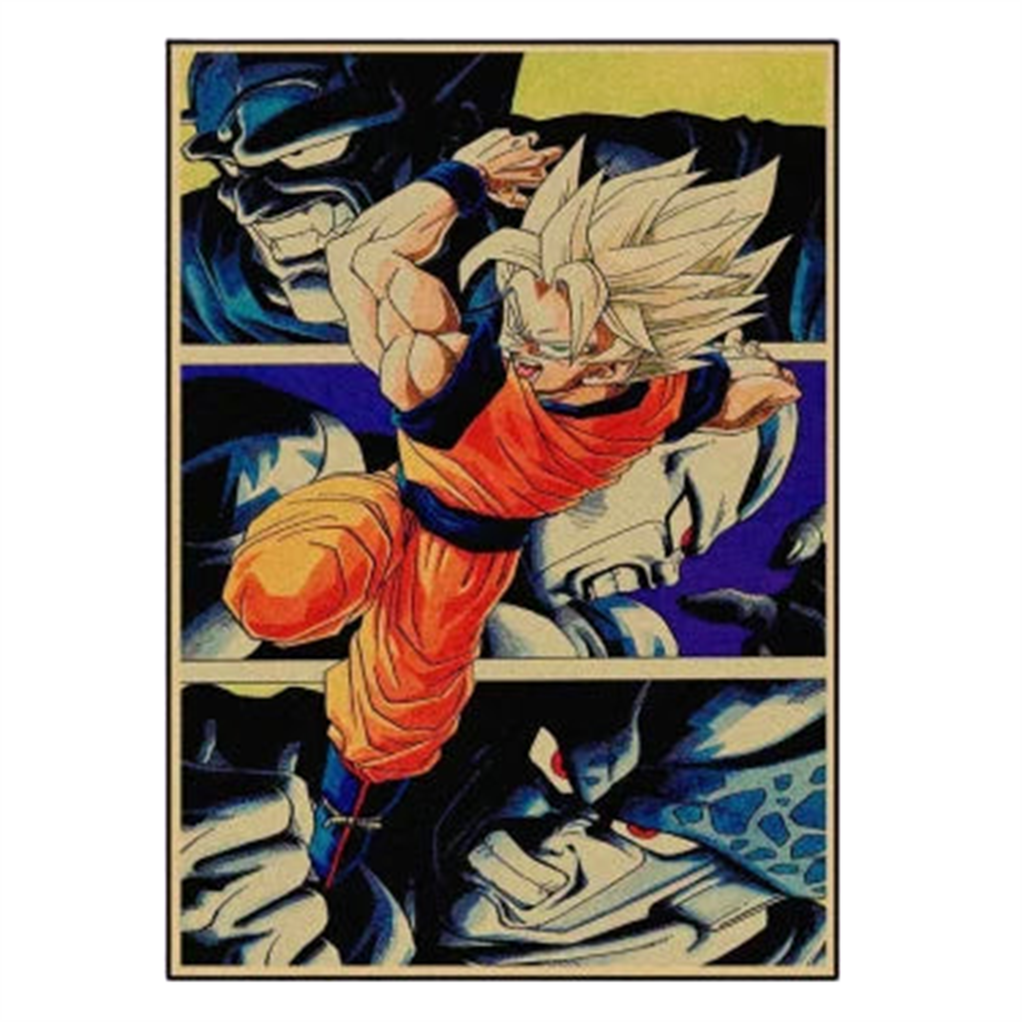 Poster Vintage V14 Dragon Ball Z - Saiko-Shop