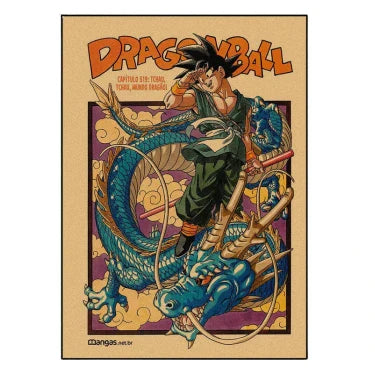 Poster Vintage V1 | Dragon Ball Z Saiko-Shop