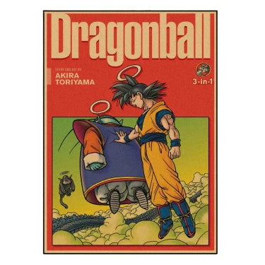Poster Vintage V20 | Dragon Ball Z Saiko-Shop