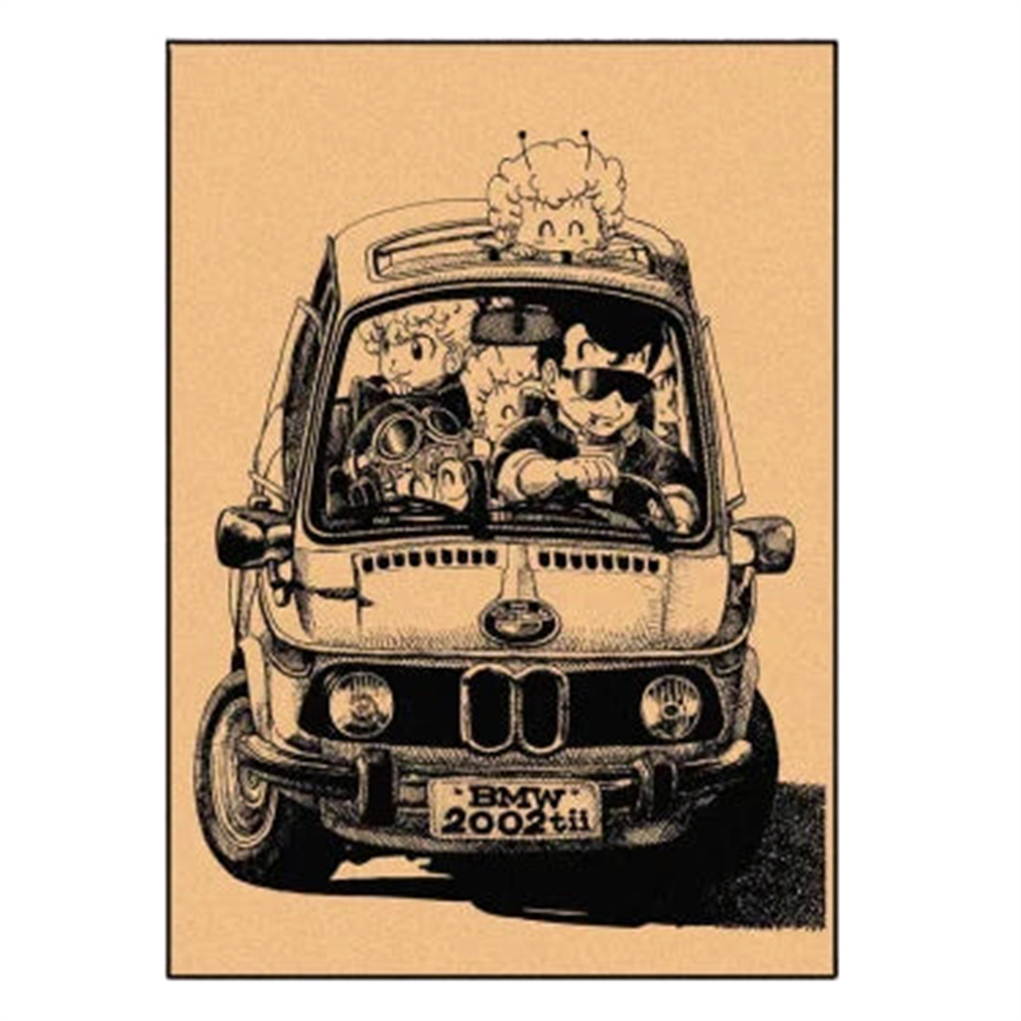 Poster Vintage V27 Dragon Ball Z - Saiko-Shop