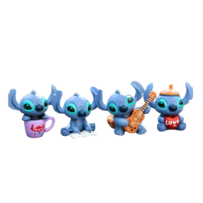 Figurine Lilo & Stitch ( 4/pcs ) | Lilo & Stitch - Saiko-Shop
