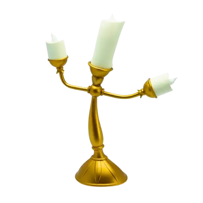 Figurine LED " Lumière " | La Belle et la Bête Saiko-Shop