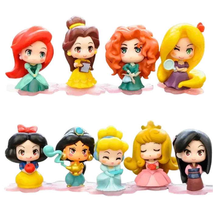 Figurine Princesses Disney ( 9/pcs ) | Disney - Saiko-Shop