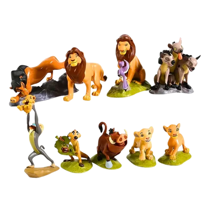 Figurine Le Roi Lion ( 9/pcs ) | Le Roi Lion Saiko-Shop