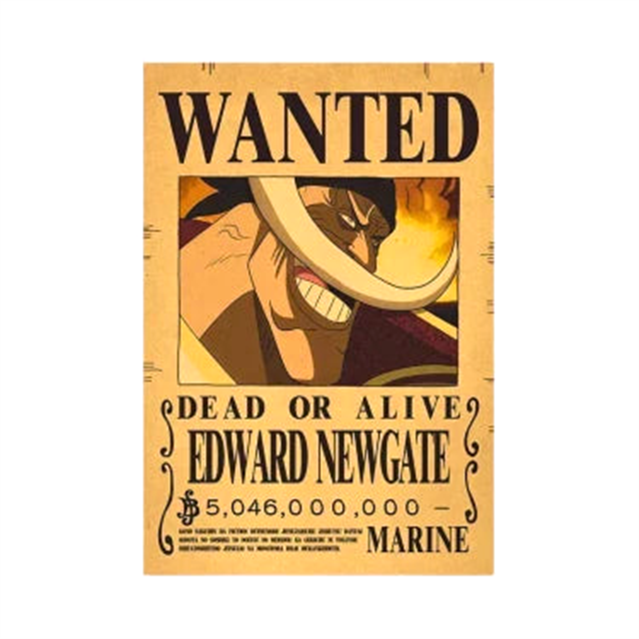 Poster Wanted One Piece - Saiko-Shop