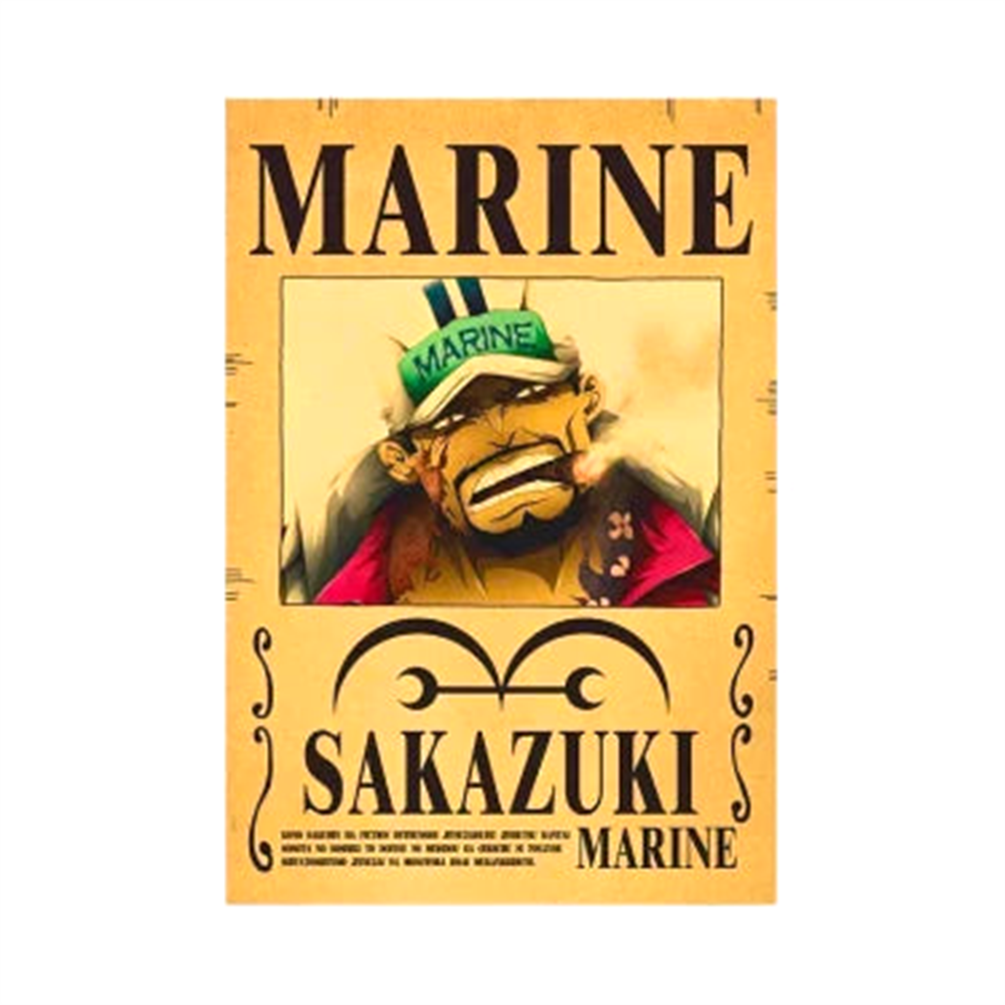 Poster Wanted One Piece - Saiko-Shop