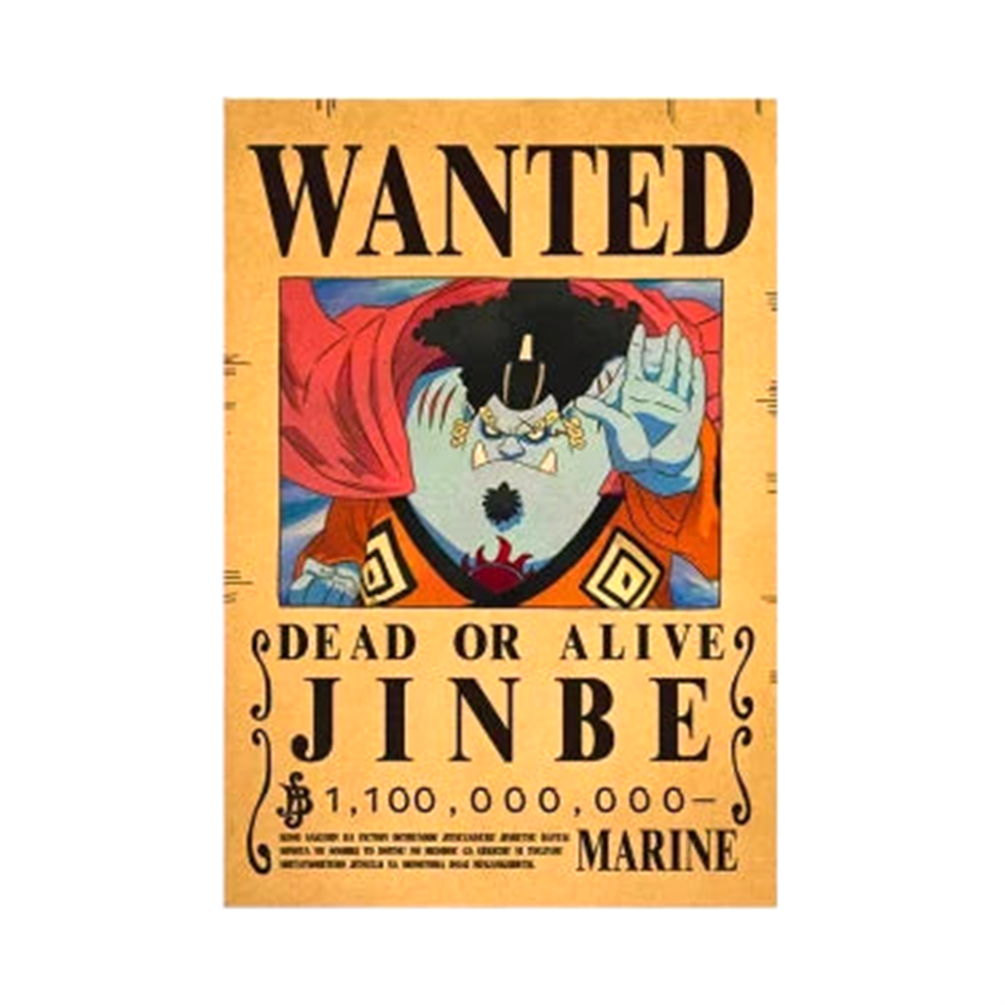 Poster Wanted One Piece - Saiko-Shop