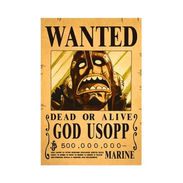 Poster " Wanted " | One Piece Saiko-Shop