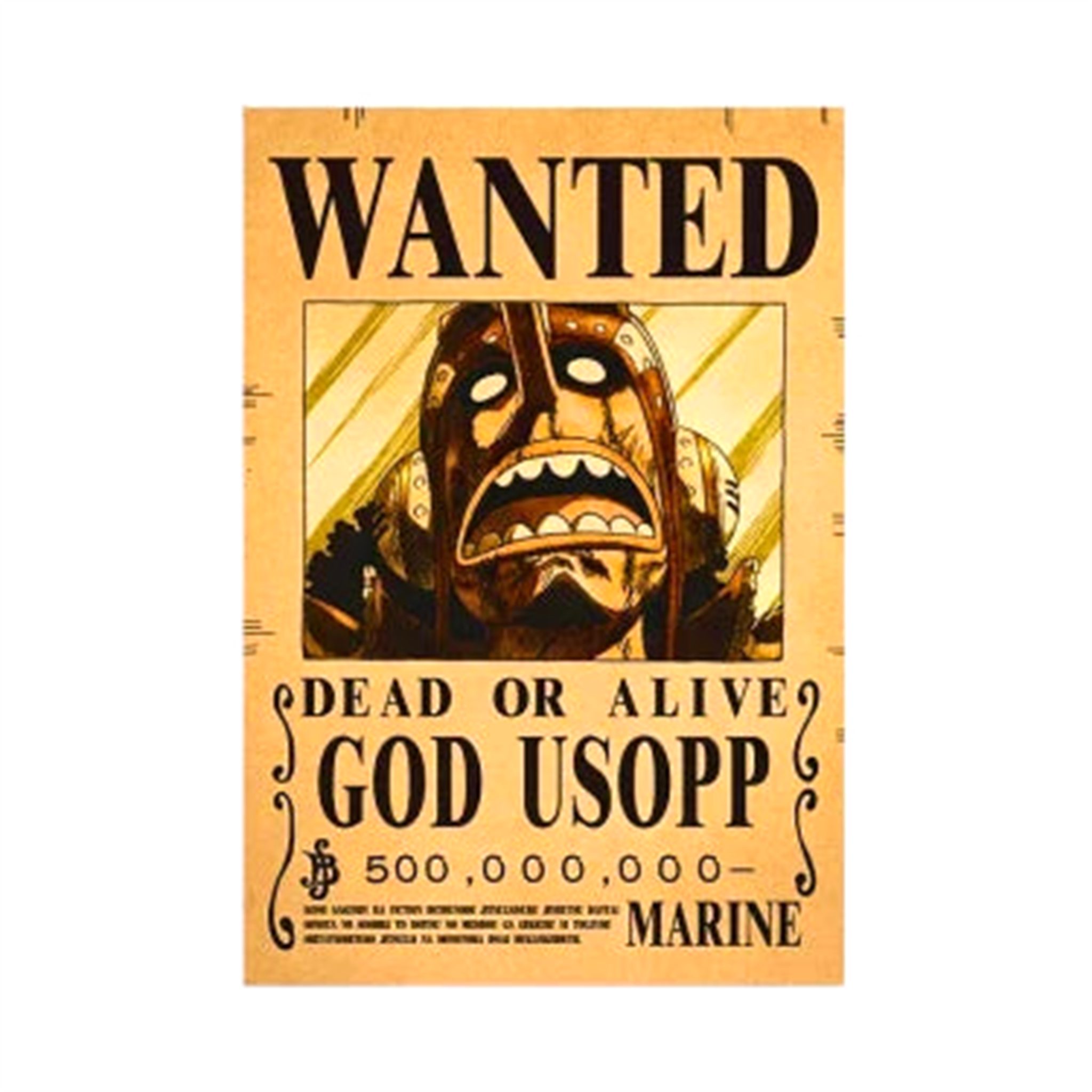 Poster Wanted One Piece - Saiko-Shop