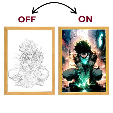 Tableau LED V1 | My Hero Acadamia Saiko-Shop