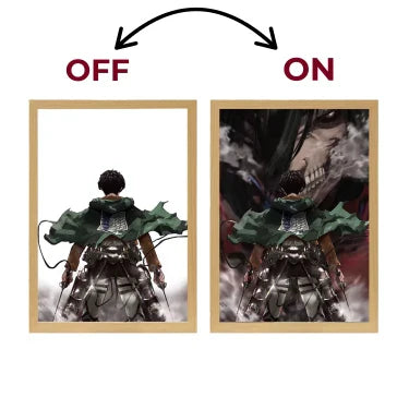 Tableau LED V1 | L'Attaque des Titans Saiko-Shop